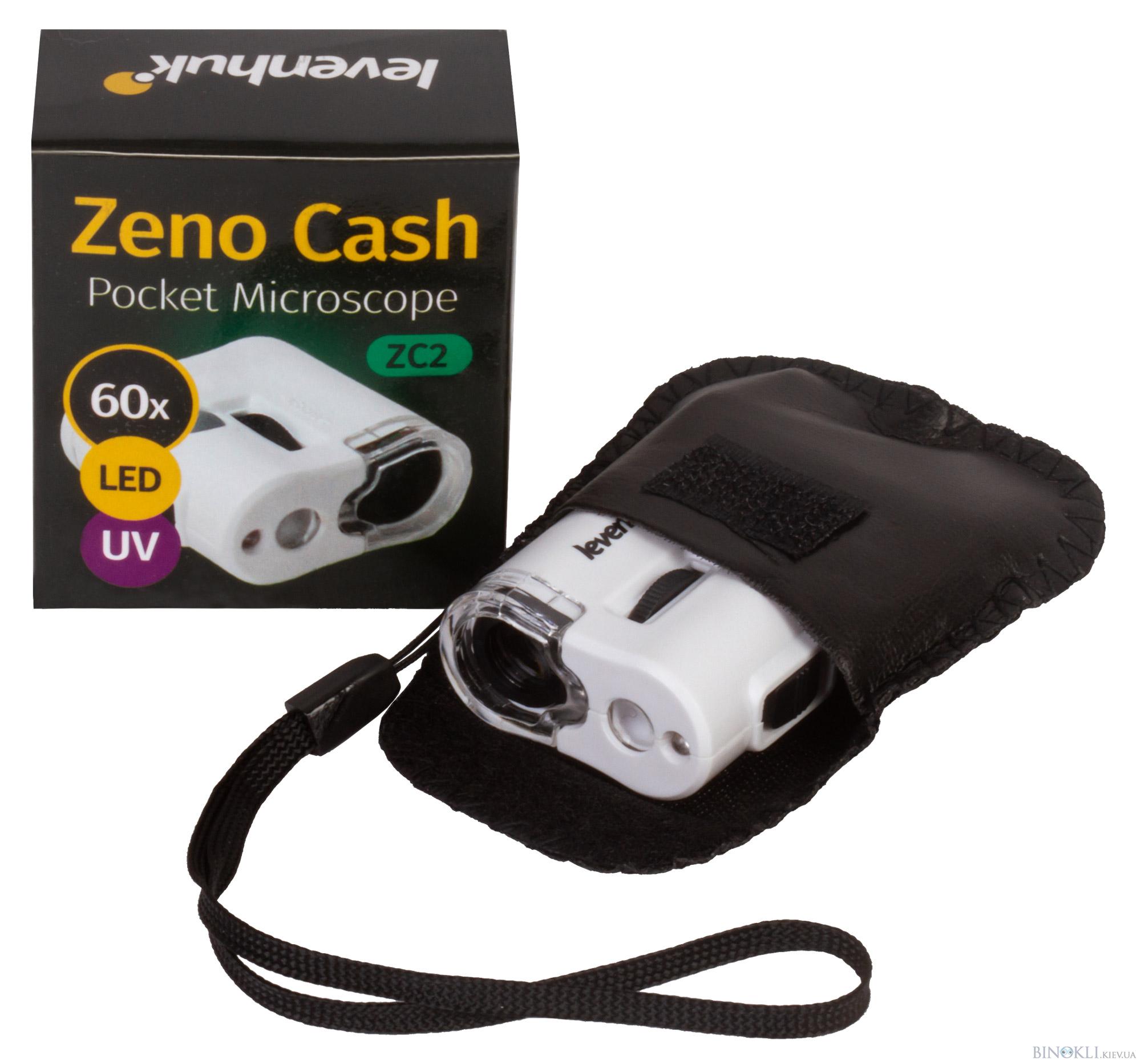 Портативный микроскоп Levenhuk Zeno Cash ZC2 