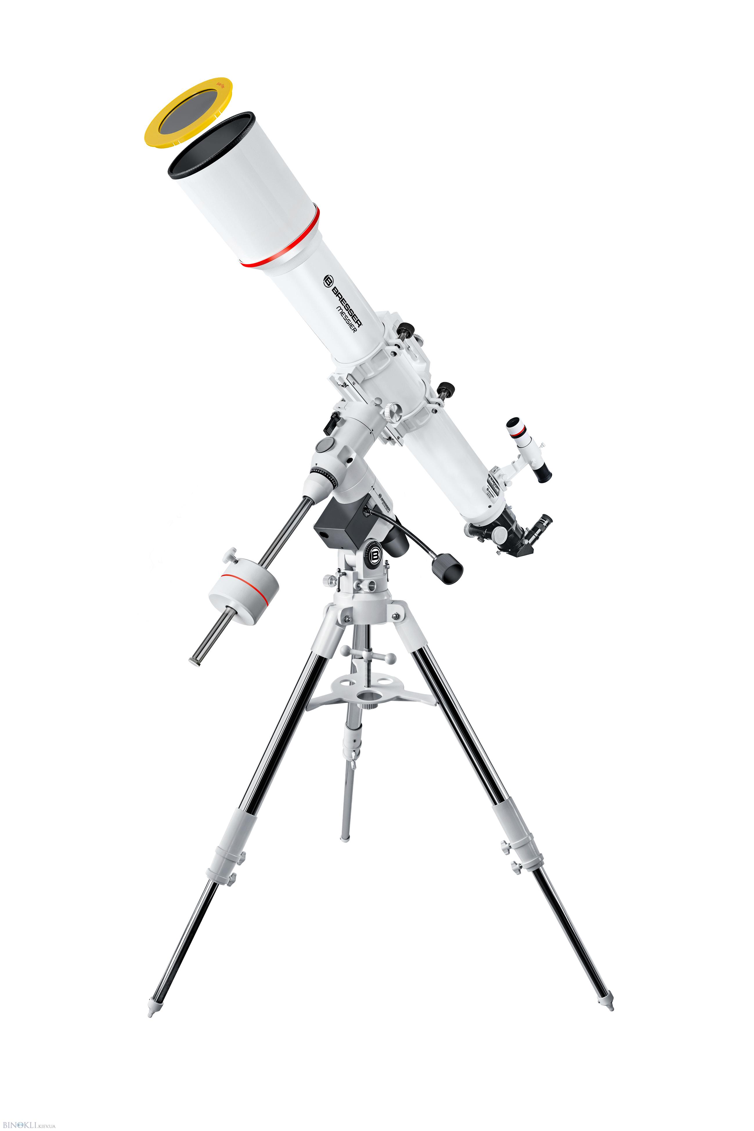 Телескоп Bresser Messier AR-102/1000 EXOS-2/EQ5 с солнечным фильтром