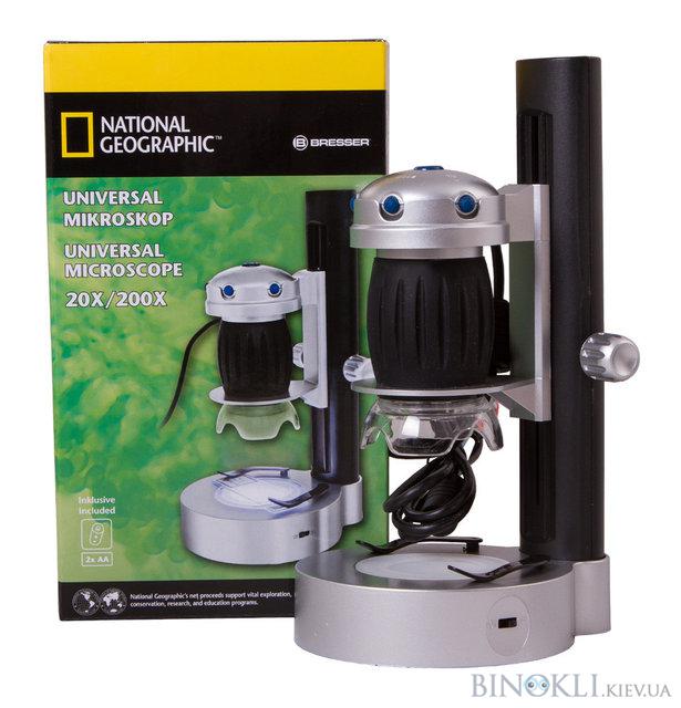 Цифровой микроскоп National Geographic Universal 20-200x