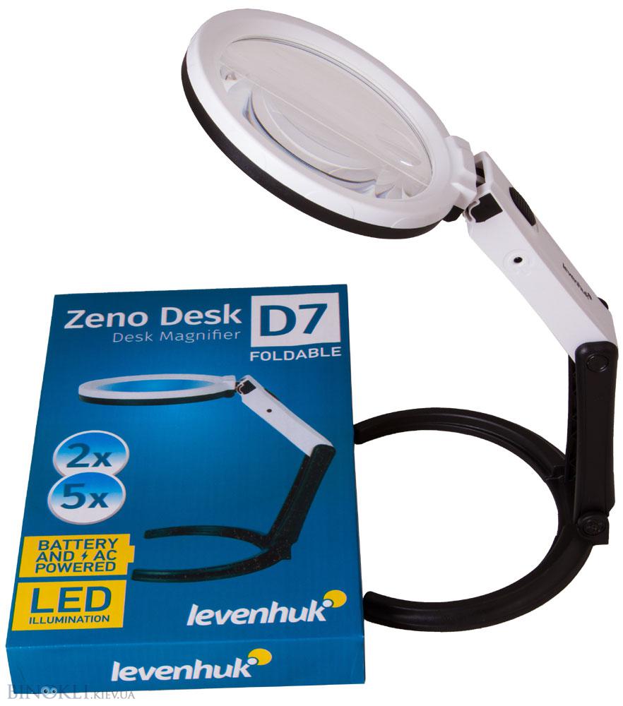 Увеличительное стекло Levenhuk Zeno Desk D7