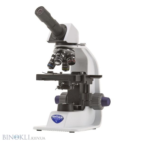 Биологический микроскоп Optika B-155R 40x-1000x Mono Rechargeable