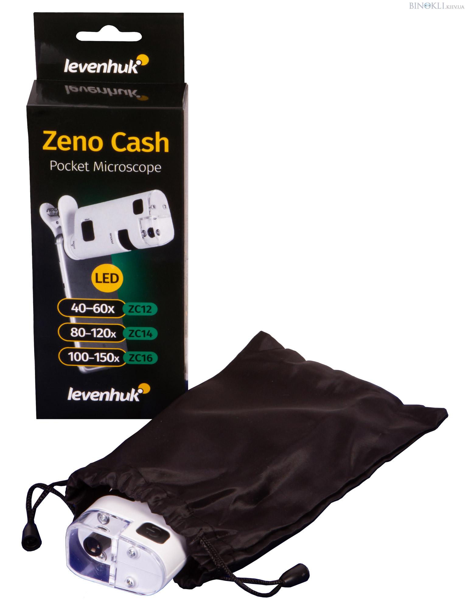 Портативный микроскоп Levenhuk Zeno Cash ZC14 
