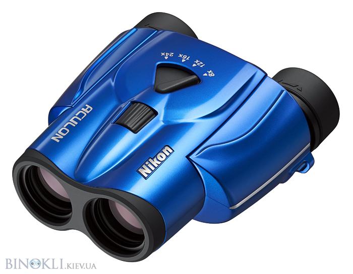 Бинокль Nikon Aculon T11 8-24x25 Zoom (Синий)