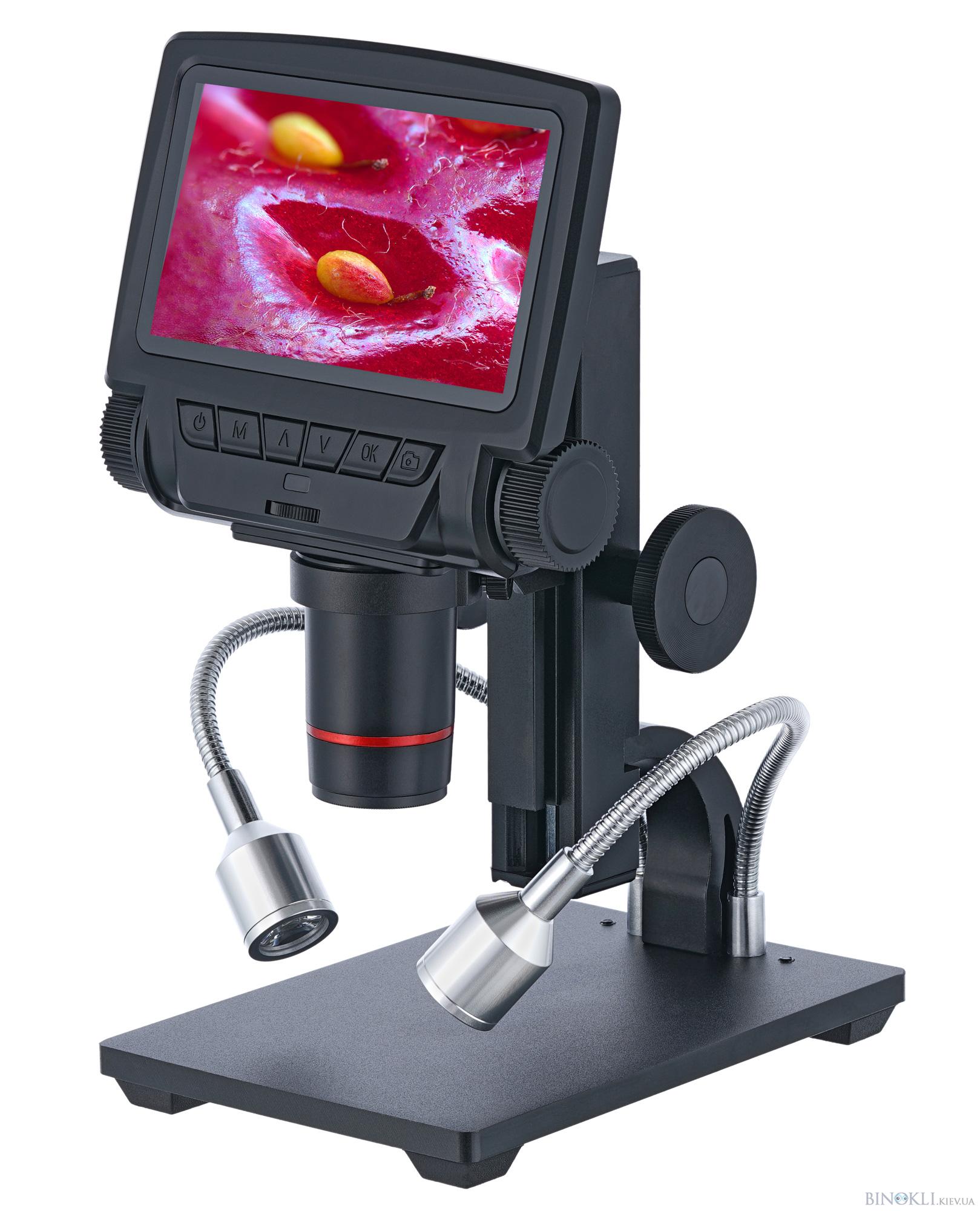 Цифровий мікроскоп із дистанційним керуванням Levenhuk DTX RC3