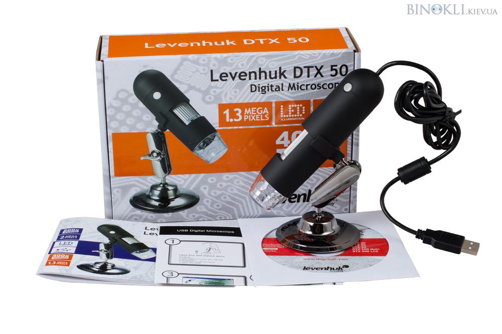 Цифровой микроскоп Levenhuk DTX 50