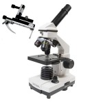 Биологический микроскоп Optima Discoverer 40-1280x + нониус